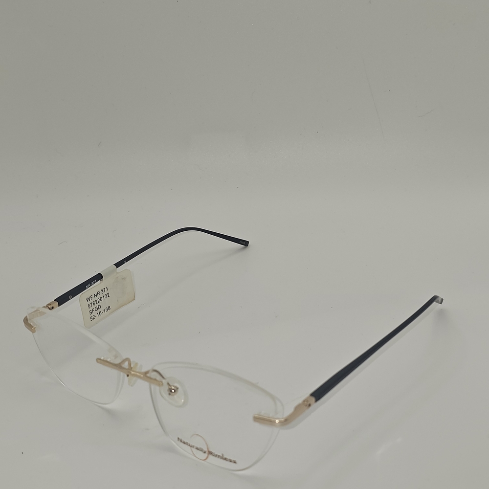 NATURALLY RIMLESS NR371 GREEN WOMENS EYEGLASS FRAMES 52x16‎ 138mm